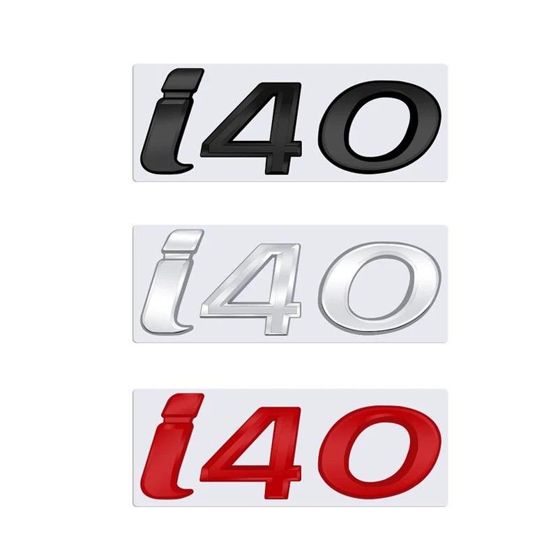 3D For Hyundai I40 Logo Emblem Glossy Black Chrome Silver Red Metal Badge Decal Car Sticker Accessories
3D For Hyundai I40 Logo Emblem Glossy Black Chrome Silver Red Metal Badge Decal Car Sticker Accessories