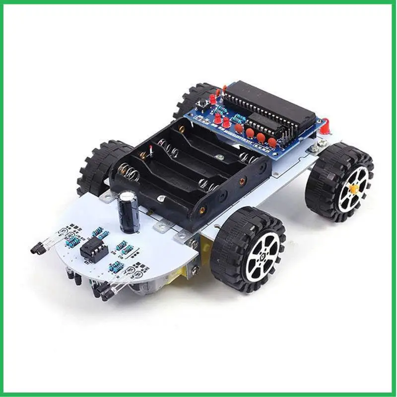 Smart Car DIY Kit C51 Intelligent Vehicle Obstacle Avoidance Tracking Kit Simple Mechanical Structure
Smart Car DIY Kit C51 Intelligent Vehicle Obstacle Avoidance Tracking Kit Simple Mechanical Structure