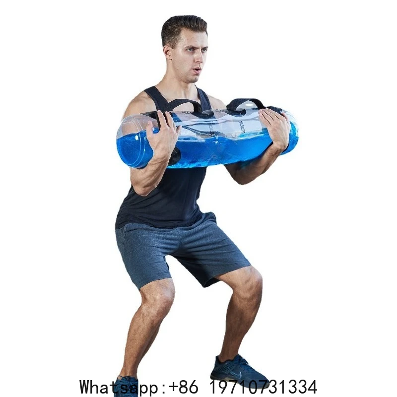 Fitness Water Bag Folding Water Filling Weight-bearing Water Bag Weightlifting Fitness Adjustable Weight Thickened PVC Clip Mesh
Fitness Water Bag Folding Water Filling Weight-bearing Water Bag Weightlifting Fitness Adjustable Weight Thickened PVC Clip Mesh