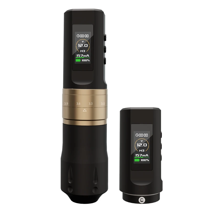 Electric Tattoo Machine 1600mAh Battery Dual Battery 2.4-4.2mm Stroke CE Certified Tattoo Pen
Electric Tattoo Machine 1600mAh Battery Dual Battery 2.4-4.2mm Stroke CE Certified Tattoo Pen