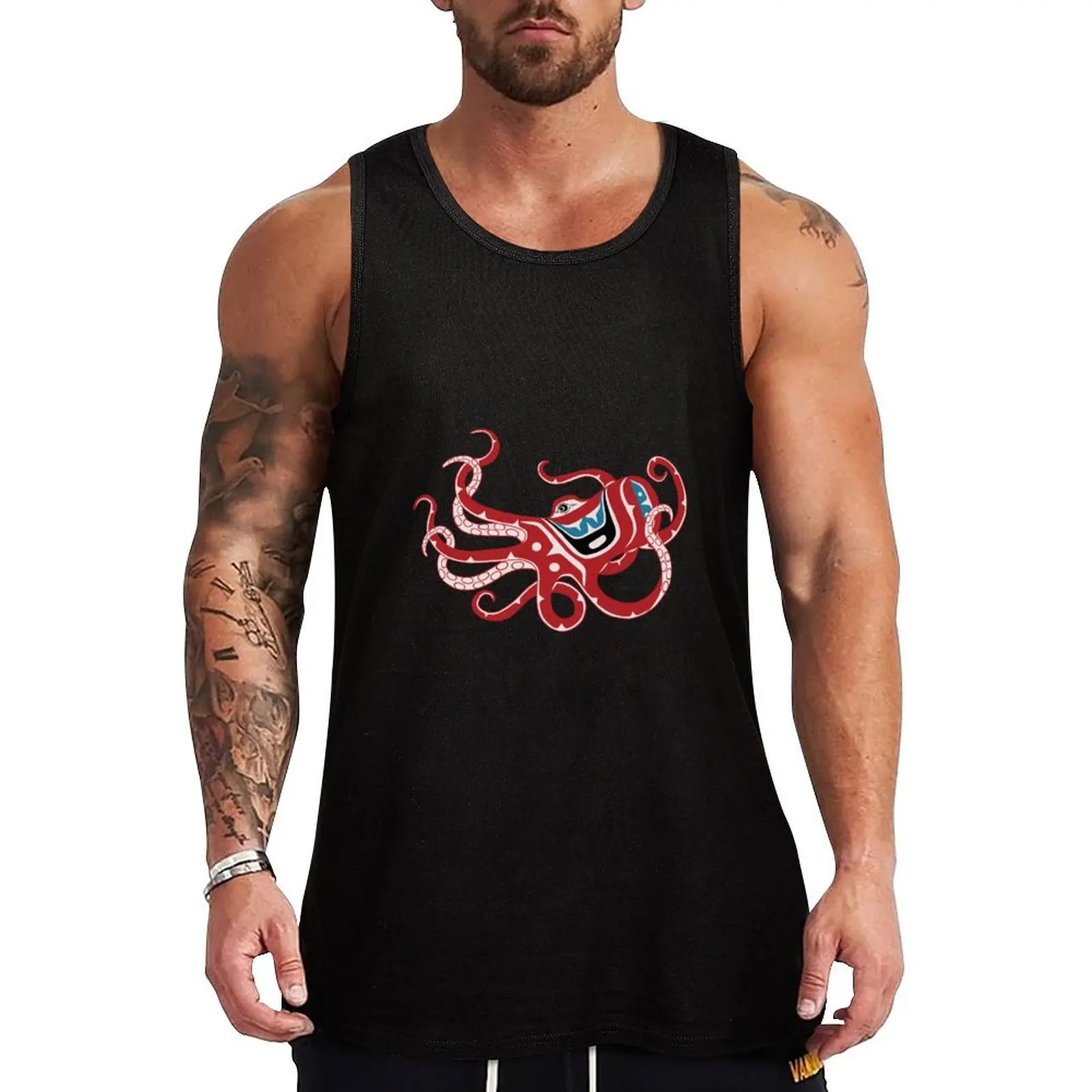 PNW Octopus - Alaskan PNW style Tank Top Summer Casual Sleeveless Top Loose Fit Tank Shirt
PNW Octopus - Alaskan PNW style Tank Top Summer Casual Sleeveless Top Loose Fit Tank Shirt