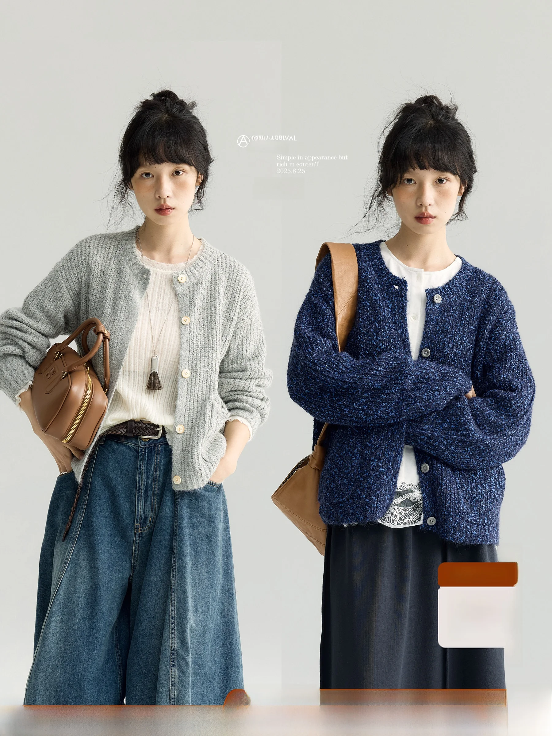 White Workop Autumn Le Fluff Selected Alpaca Knitted round Ne Open Cardigan Soft Woolen Women's Loose Fit Long Sve
White Workop Autumn Le Fluff Selected Alpaca Knitted round Ne Open Cardigan Soft Woolen Women's Loose Fit Long Sve