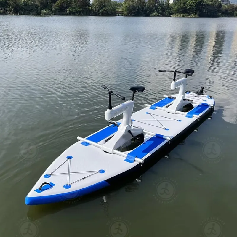 Airo 2025 New 2 Person Bicycle Marine Activities Commercial-Grade Floating Pedal Boats on Sale Inflatable Water Bikes
Airo 2025 New 2 Person Bicycle Marine Activities Commercial-Grade Floating Pedal Boats on Sale Inflatable Water Bikes
