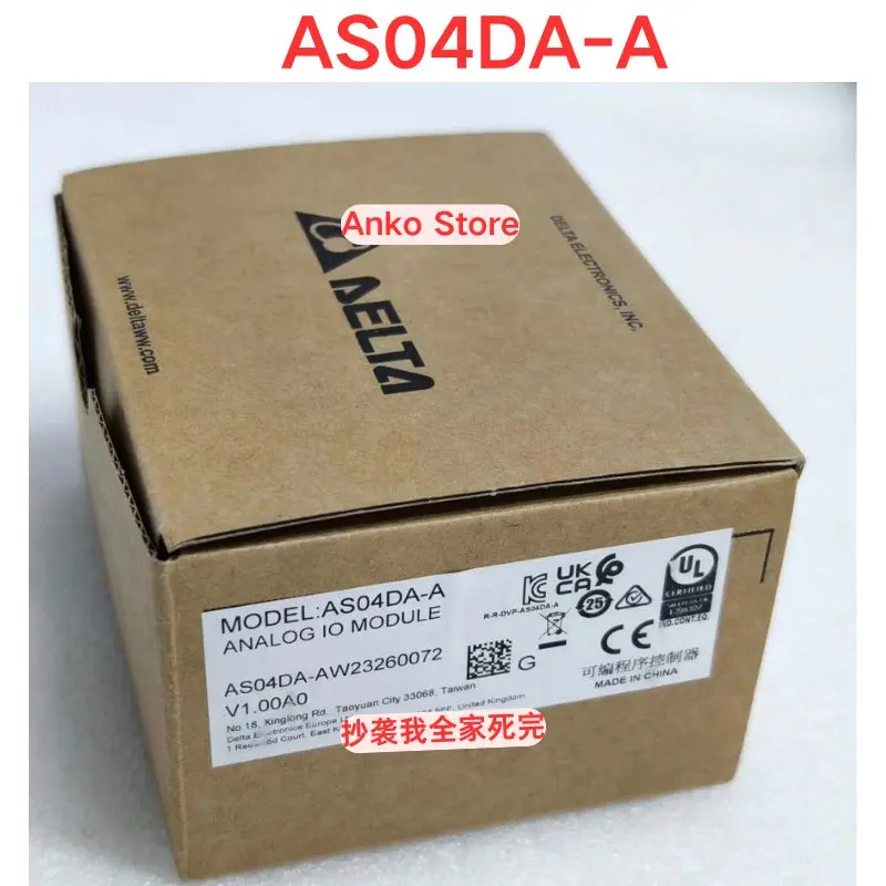 Brand-new Original AS04DA-A output module
Brand-new Original AS04DA-A output module