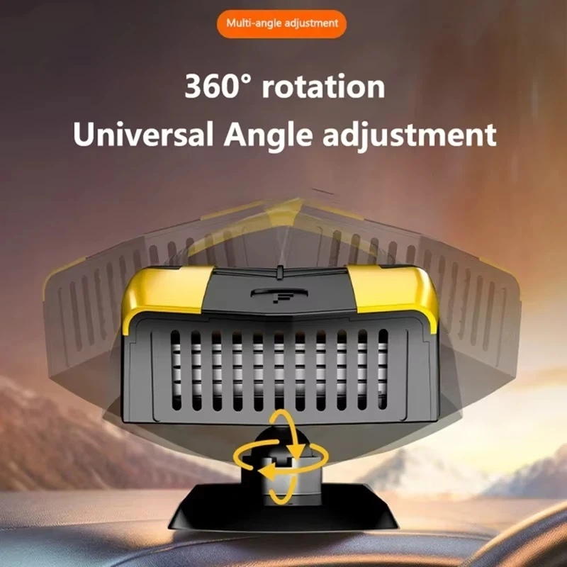 Портативный автомобильный обогреватель 12В/24В для автомобиля, автоматический обогреватель-размораживатель для лобового стекла, быстрый нагрев, новинка 2026 года
Портативный автомобильный обогреватель 12В/24В для автомобиля, автоматический обогреватель-размораживатель для лобового стекла, быстрый нагрев, новинка 2026 года