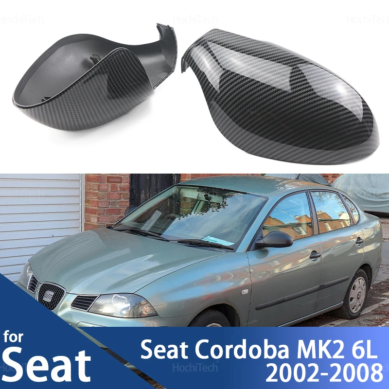 Для Seat Cordoba MK2 6L 2002-2008 автомобильный ABS углеродное волокно глянцевый черный сменный чехол для бокового зеркала заднего вида
Для Seat Cordoba MK2 6L 2002-2008 автомобильный ABS углеродное волокно глянцевый черный сменный чехол для бокового зеркала заднего вида