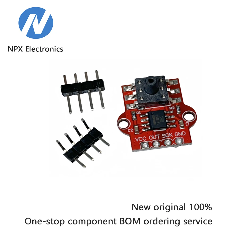 Pressure sensor module, pressure sensor, water level sensor, liquid level sensor, controller board, 0 - 40 KPa 10PCS
Pressure sensor module, pressure sensor, water level sensor, liquid level sensor, controller board, 0 - 40 KPa 10PCS