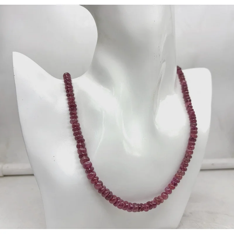 Ruby Necklace 20” Round Plain Smooth 4–5mm Gemstone Sterling Silver
Ruby Necklace 20” Round Plain Smooth 4–5mm Gemstone Sterling Silver