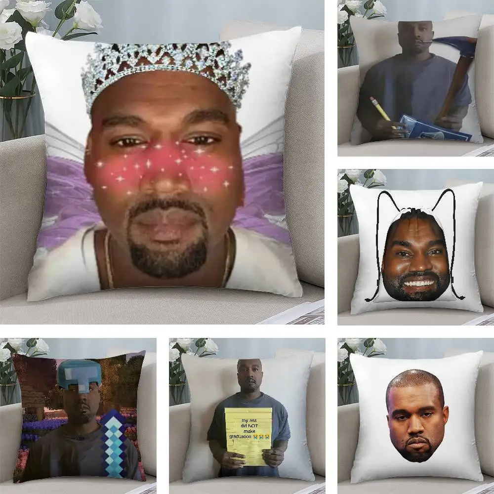 Funny K-Kanye West M-MemeT Pillow Case Plush Fabric Soft Pillowcase Double Sided Print Cushion Cover Household Gifts
Funny K-Kanye West M-MemeT Pillow Case Plush Fabric Soft Pillowcase Double Sided Print Cushion Cover Household Gifts