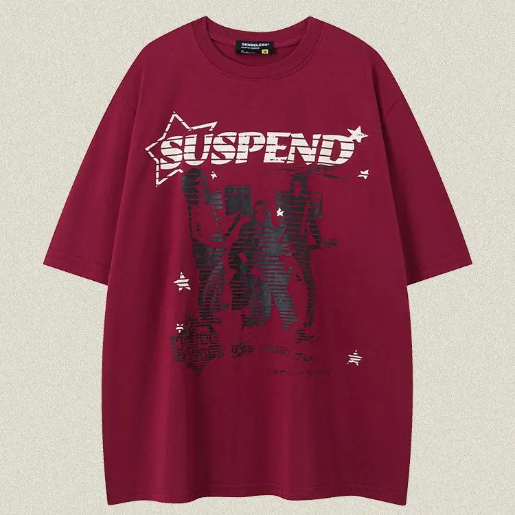 Trendy Korean style simple short sleeved T shirt men summer y2k loose personality hip hop round neck sports half sleeved top
Trendy Korean style simple short sleeved T shirt men summer y2k loose personality hip hop round neck sports half sleeved top