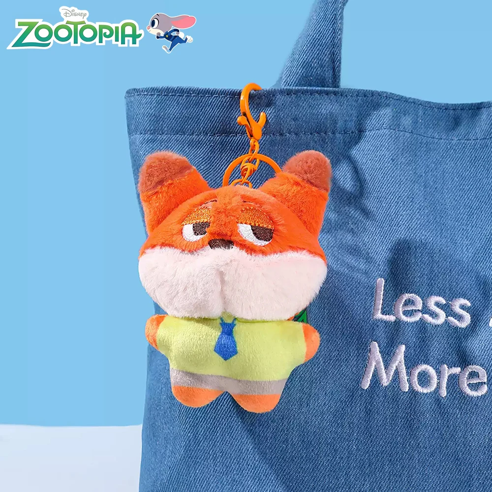 Genuine Disney Plush Doll Keychain Zootopia Judy Hopps Nick Wilde Backpack Accessories Toys Squeezing Makes-sound Party Gifts
Genuine Disney Plush Doll Keychain Zootopia Judy Hopps Nick Wilde Backpack Accessories Toys Squeezing Makes-sound Party Gifts