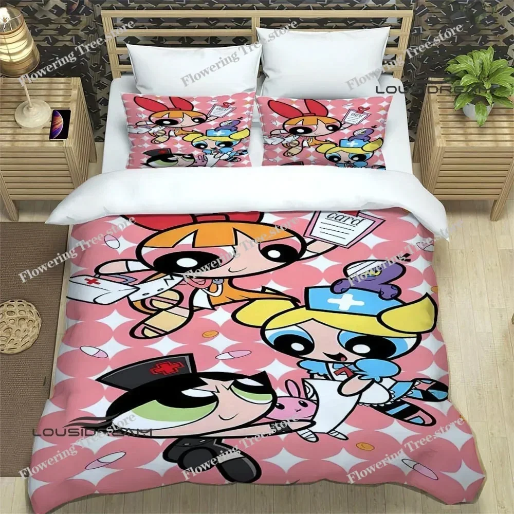 3D P-Powerpuff-Girls Cartoon Bedding Sets exquisite bed supplies set duvet cover comforter set bedding set luxury birthday gift
3D P-Powerpuff-Girls Cartoon Bedding Sets exquisite bed supplies set duvet cover comforter set bedding set luxury birthday gift