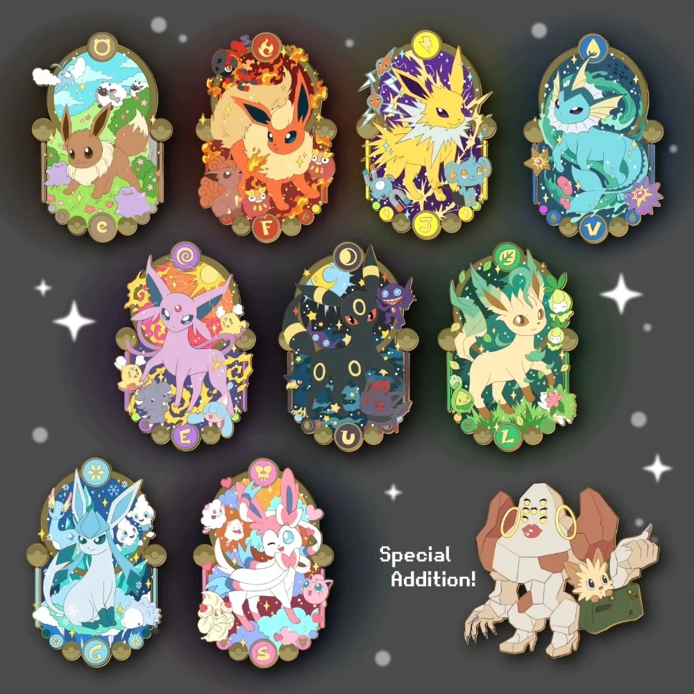 DIY Pokemon Eevee Vaporeon Flareon Espeon Umbreon Leafeon Glaceon Sylveon Jolteon Acrylic Keychain Peripherals Holiday Gifts
DIY Pokemon Eevee Vaporeon Flareon Espeon Umbreon Leafeon Glaceon Sylveon Jolteon Acrylic Keychain Peripherals Holiday Gifts
