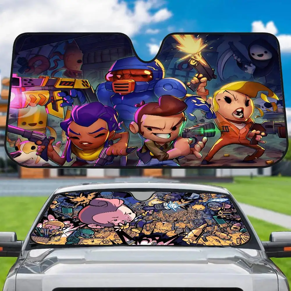 E-Enter The Gungeon Cartoon Game Car Sunshade Window Sunshade Sunblock Front Windshield Hood Interior Front Baffle Sunshade
E-Enter The Gungeon Cartoon Game Car Sunshade Window Sunshade Sunblock Front Windshield Hood Interior Front Baffle Sunshade