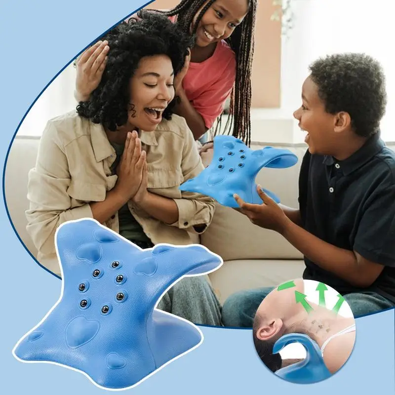 Neck Traction Pillow Neck Stretcher With Upper Back Massage Point Ergonomic Neck Shoulder Wedge Device Neck Massage Pillow For
Neck Traction Pillow Neck Stretcher With Upper Back Massage Point Ergonomic Neck Shoulder Wedge Device Neck Massage Pillow For