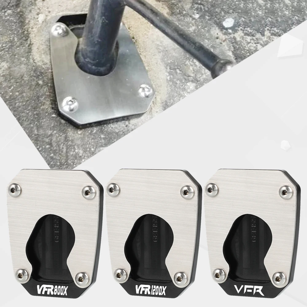 For HONDA VFR1200X 2012~2017 VFR800X 2013 2014~2019 Motorcycle Side Stand Enlarger Kickstand Enlarge Plate Pad VFR 800X 1200X
For HONDA VFR1200X 2012~2017 VFR800X 2013 2014~2019 Motorcycle Side Stand Enlarger Kickstand Enlarge Plate Pad VFR 800X 1200X