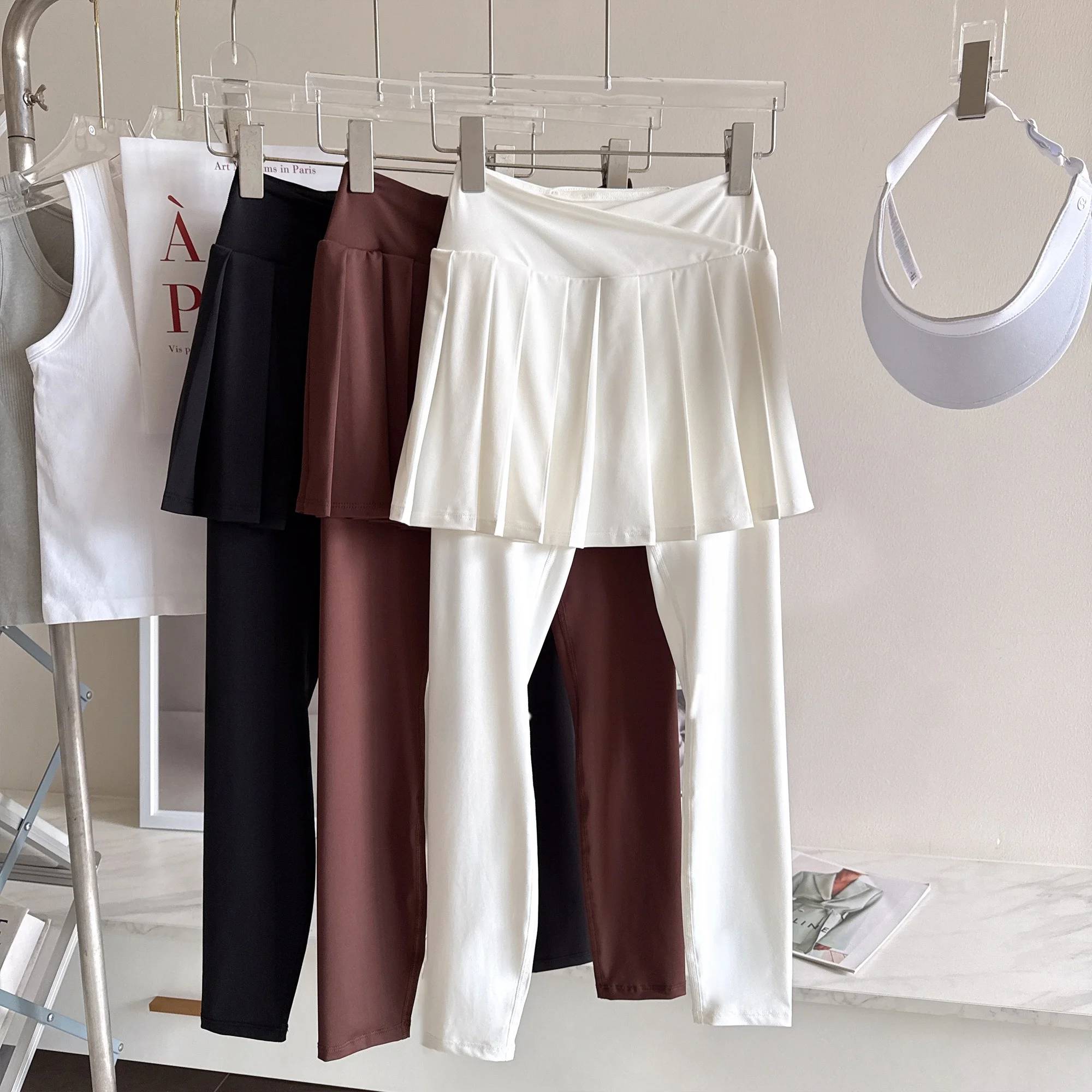 Женские спортивные шорты-юбка с высокой талией для йоги, фитнеса, пилатеса, бега, тренировок на открытом воздухе, не просвечивающие, для спортзала
Женские спортивные шорты-юбка с высокой талией для йоги, фитнеса, пилатеса, бега, тренировок на открытом воздухе, не просвечивающие, для спортзала