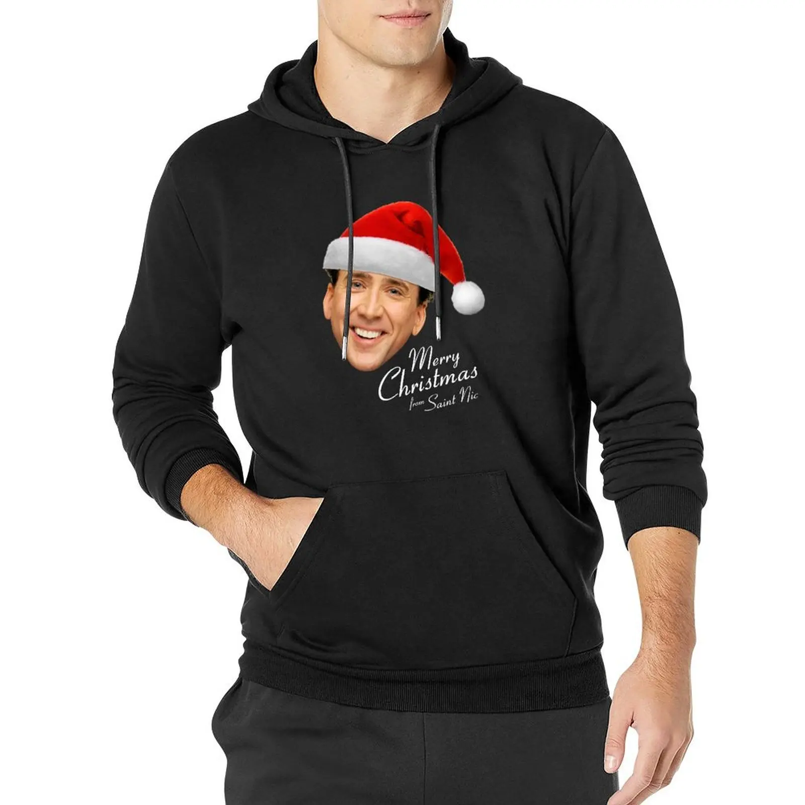Merry Christmas from St Nic-olas Cage Pullover Hoodie hooded shirt men wear japanese hoodie
Merry Christmas from St Nic-olas Cage Pullover Hoodie hooded shirt men wear japanese hoodie