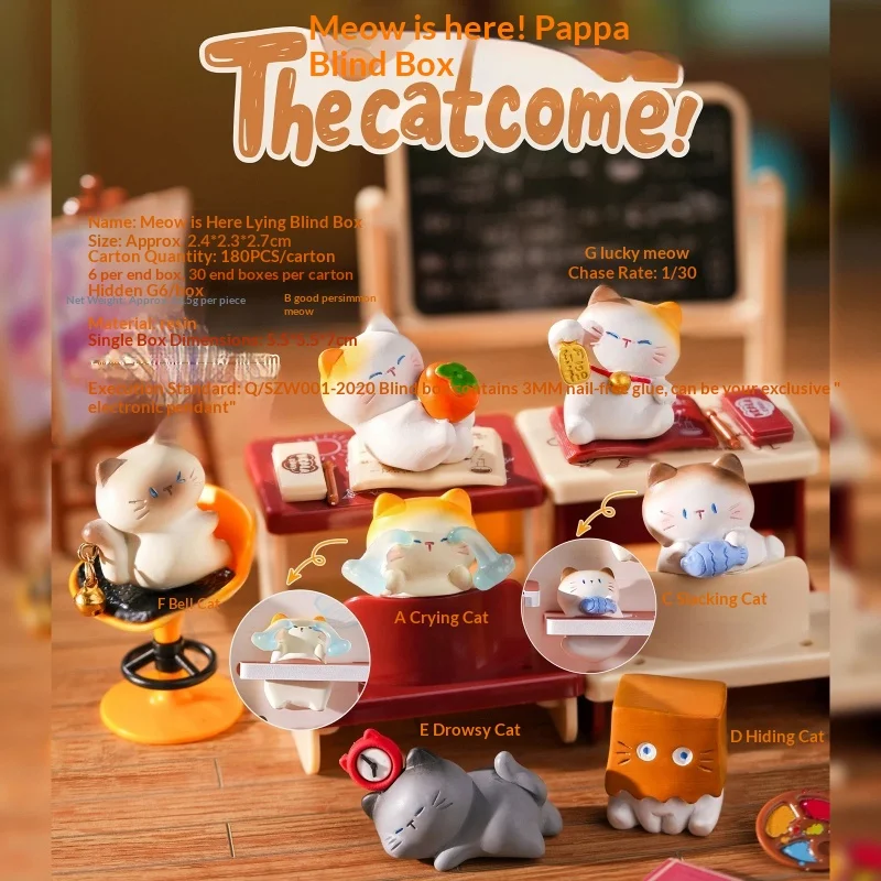 Puppy Cat Blind Box Creative Cartoon Cute Doll Resin Statue Handmade Desktop Decoration Collection Toys Surprise Festival Gifts
Puppy Cat Blind Box Creative Cartoon Cute Doll Resin Statue Handmade Desktop Decoration Collection Toys Surprise Festival Gifts