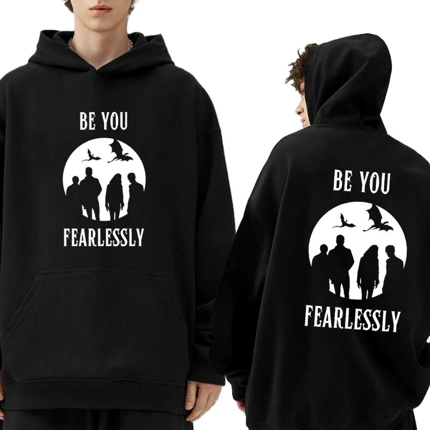 Imagine Dragons Band Be You Fearlessly Double Sided print Hoodies Unisex vintage hip hop streetwear Men women Fleece pullover
Imagine Dragons Band Be You Fearlessly Double Sided print Hoodies Unisex vintage hip hop streetwear Men women Fleece pullover