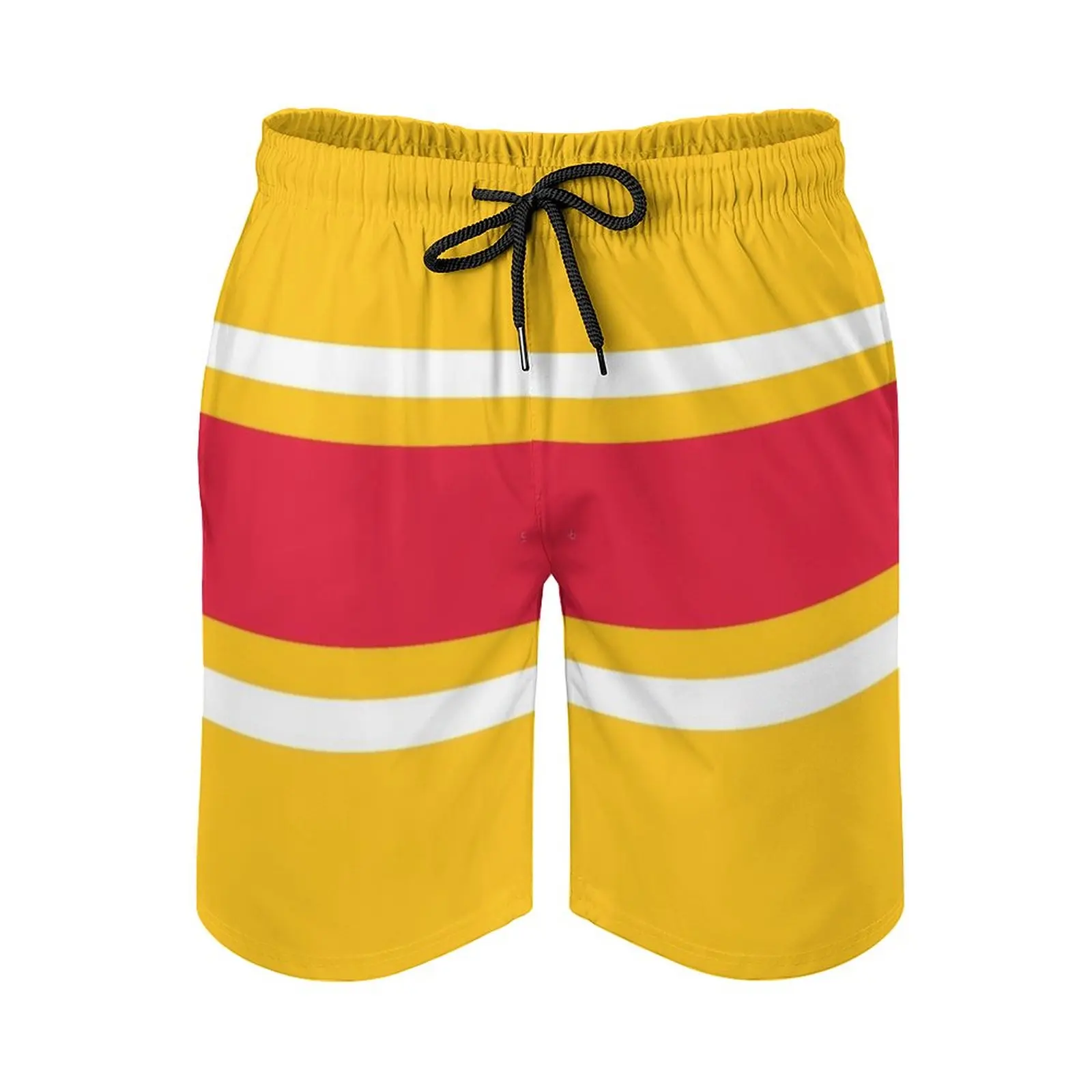 Yellow White & Red Power Stripe Men's Sport Running Beach Shorts Trunk Pants With Mesh Lining Trunks Shorts Atlanta Calgary
Yellow White & Red Power Stripe Men's Sport Running Beach Shorts Trunk Pants With Mesh Lining Trunks Shorts Atlanta Calgary