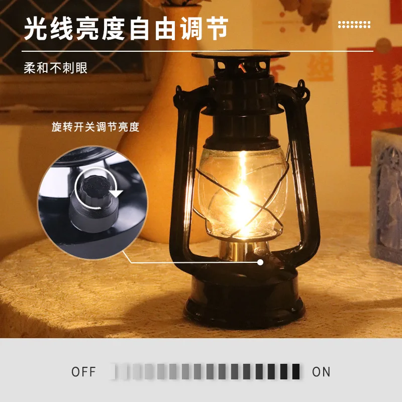 Outdoor Camping Lighting Atmosphere Decoration Retro Portable Portable USB Solar Rechargeable Retro Horse Lantern
Outdoor Camping Lighting Atmosphere Decoration Retro Portable Portable USB Solar Rechargeable Retro Horse Lantern