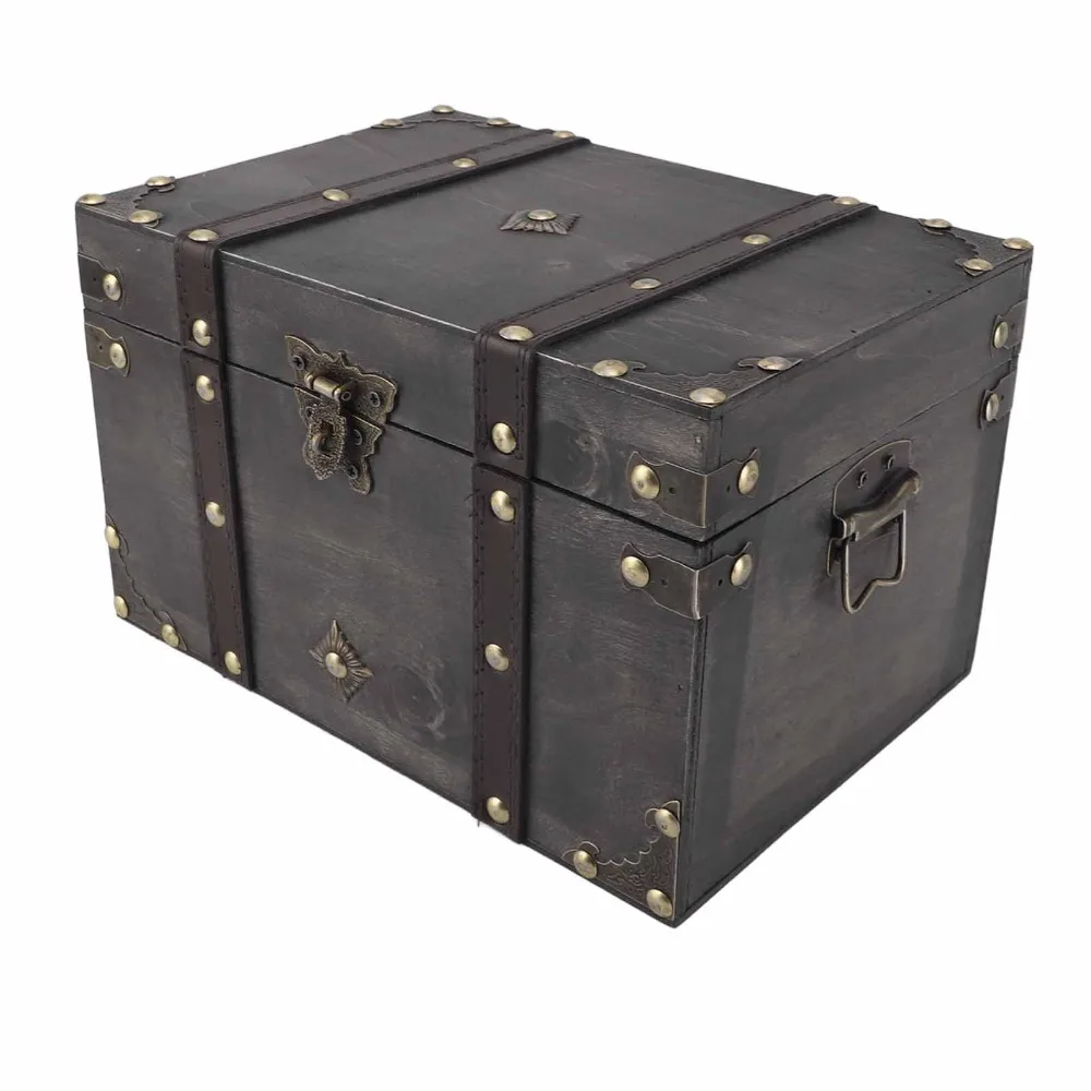 Grey Wooden Storage Box Red Exquisite Wooden Jewelry Box Lockable Lid Large Decorative Treasure Chest Home Bedroom Decor
Grey Wooden Storage Box Red Exquisite Wooden Jewelry Box Lockable Lid Large Decorative Treasure Chest Home Bedroom Decor