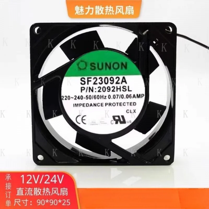 C ДЛЯ SUNON SF23092A P/N 2092HSL 9025 220 В-240 В 0,07 А/0,06 А металлический охлаждающий вентилятор
C ДЛЯ SUNON SF23092A P/N 2092HSL 9025 220 В-240 В 0,07 А/0,06 А металлический охлаждающий вентилятор