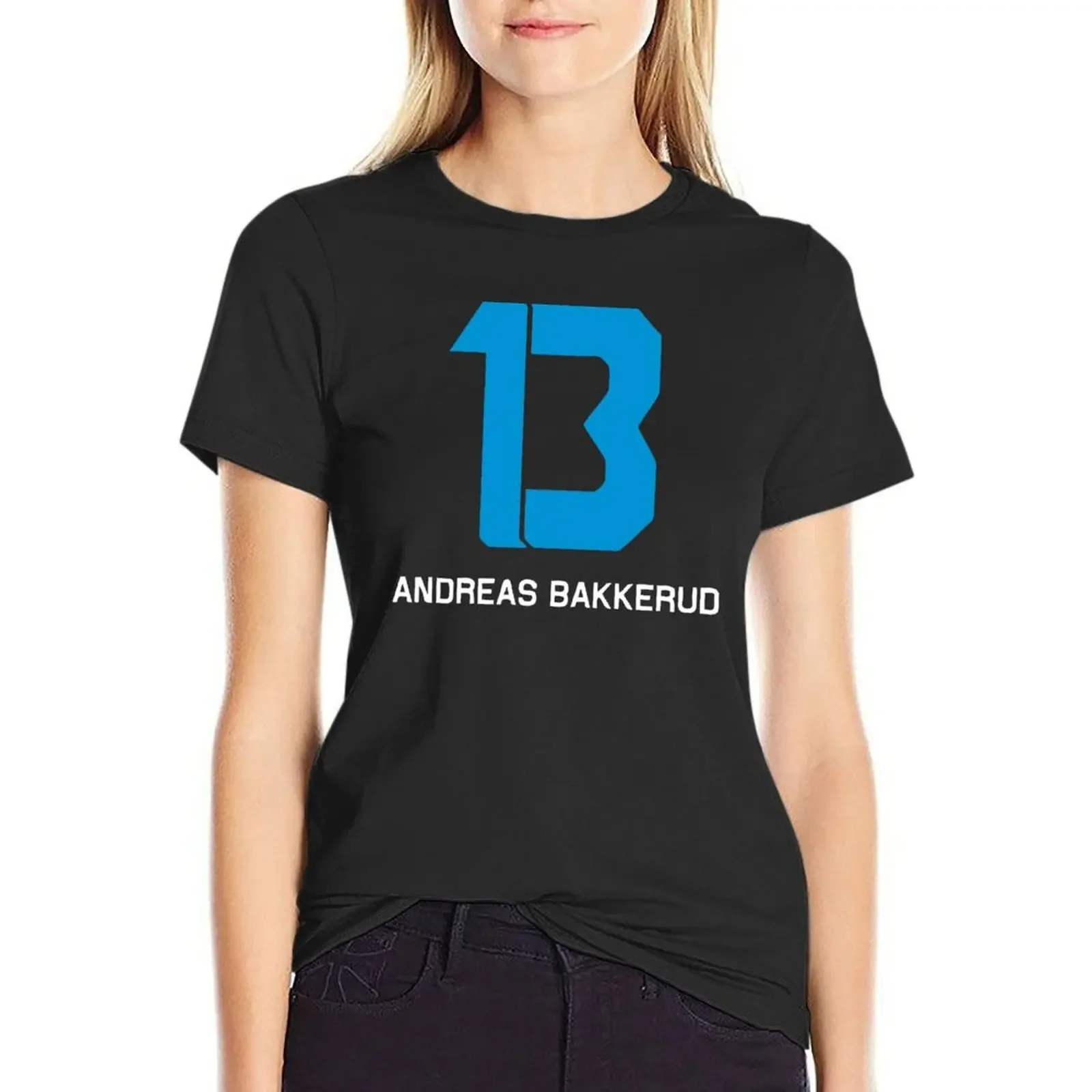 Andreas Bakkerud T-Shirt funny shirts graphic tees Short sleeve tee graphics Women clothes
Andreas Bakkerud T-Shirt funny shirts graphic tees Short sleeve tee graphics Women clothes