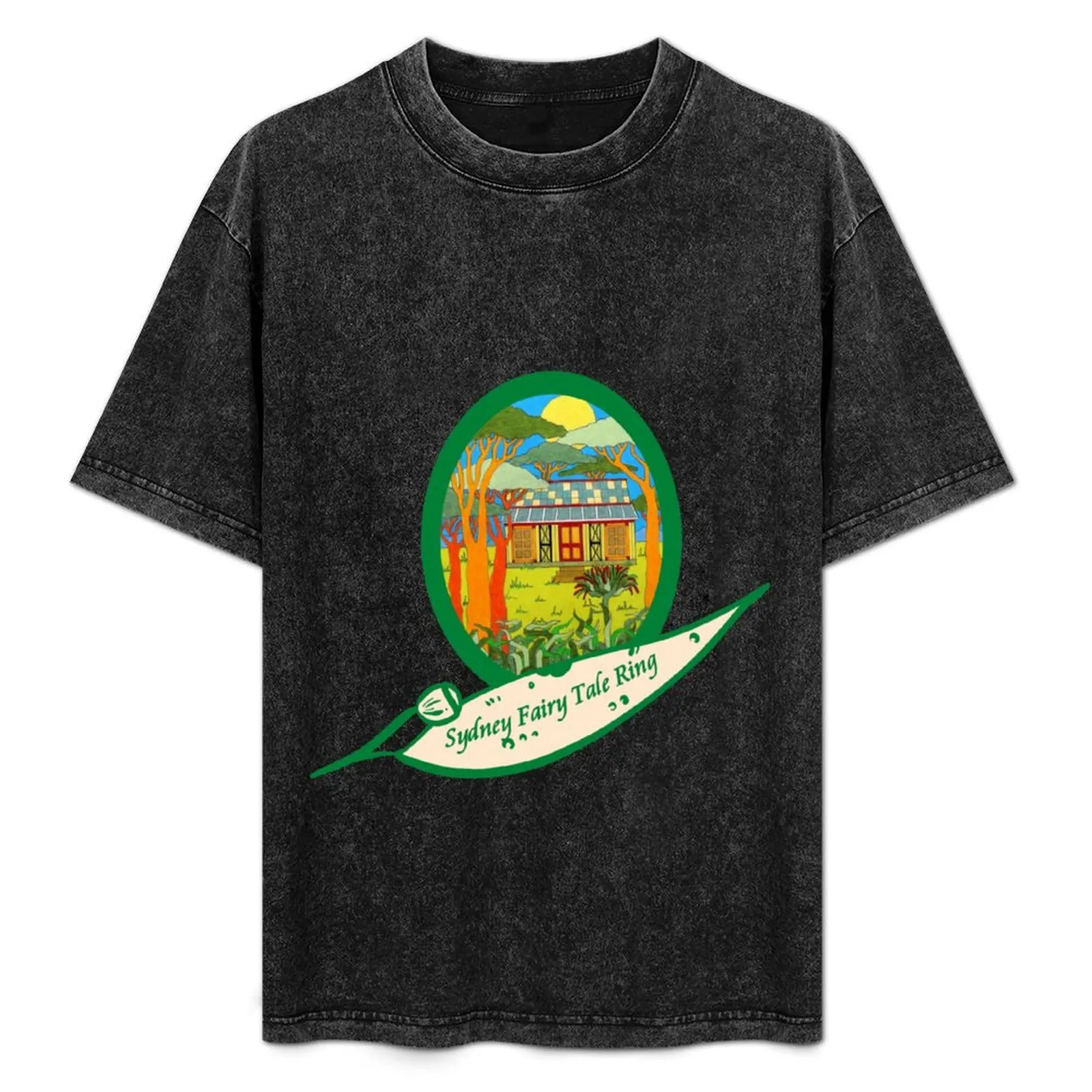 Sydney Fairy Tale Ring by Helen Hewitt T-Shirt Anti-Pilling Casual T-Shirt
Sydney Fairy Tale Ring by Helen Hewitt T-Shirt Anti-Pilling Casual T-Shirt