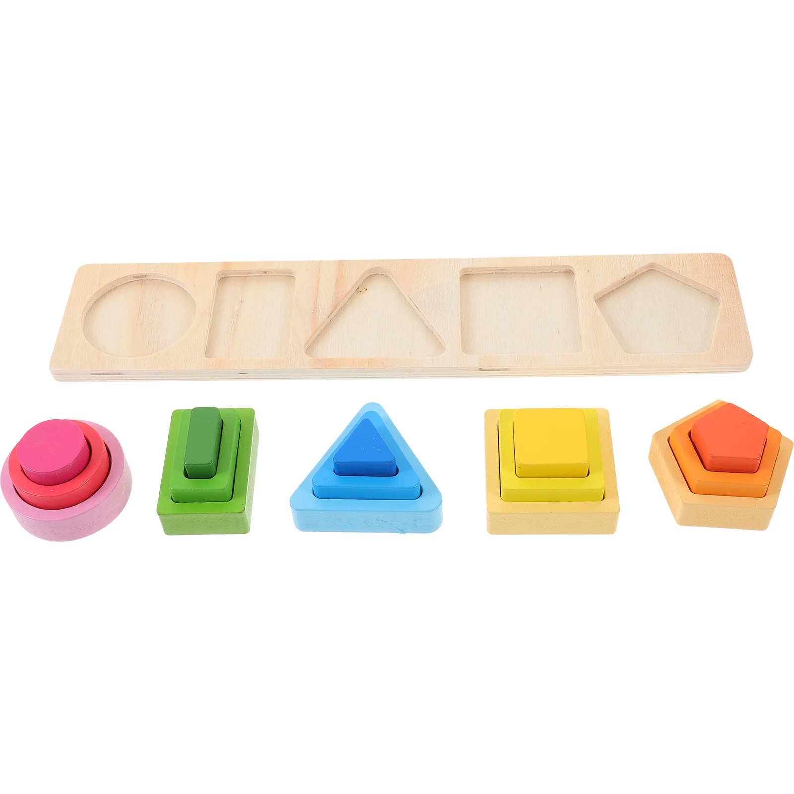 Five Sets of Columns Wooden Preschool Magnetic Puzzles Shape Matching Educational Toys
Five Sets of Columns Wooden Preschool Magnetic Puzzles Shape Matching Educational Toys