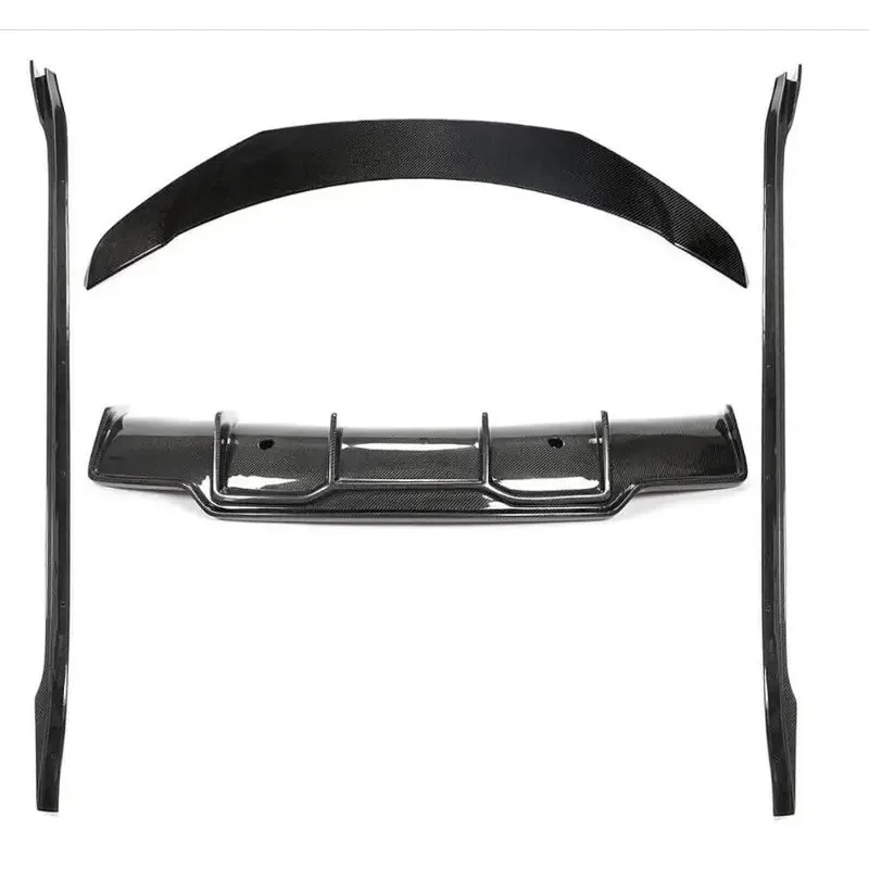 Dry Carbon Fiber Car Body Kit for Model 3 Model Y 2017-2023 Spoiler Wing+Rear Bumper Diffuser+Side Skirts
Dry Carbon Fiber Car Body Kit for Model 3 Model Y 2017-2023 Spoiler Wing+Rear Bumper Diffuser+Side Skirts