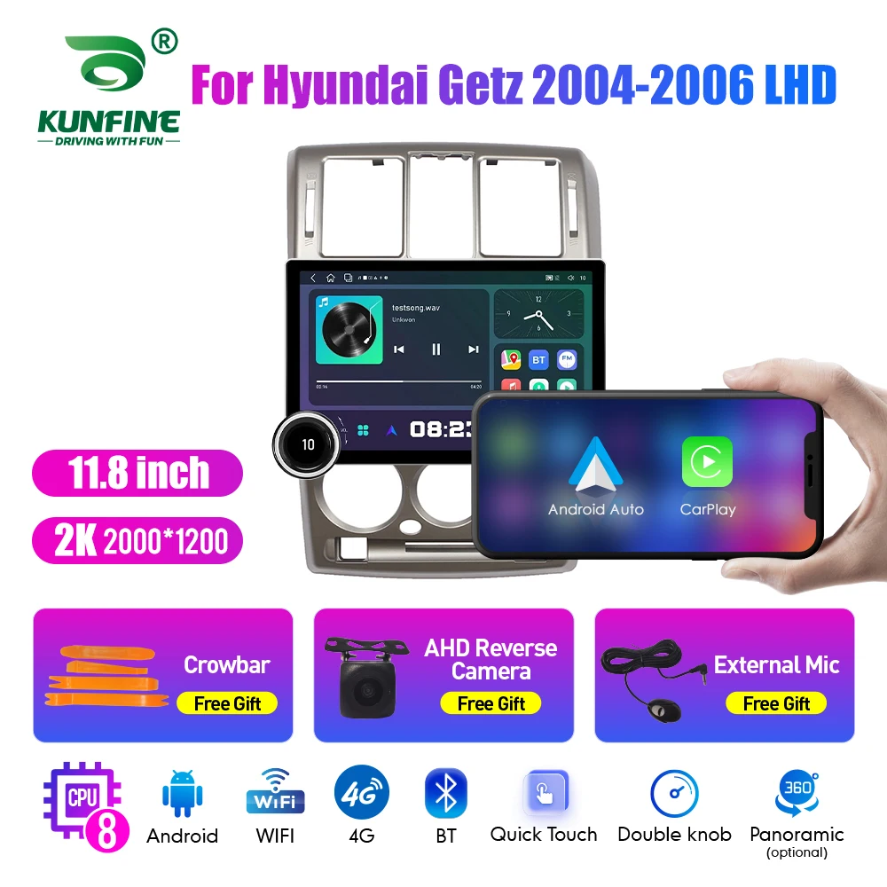 11.8 Inch 2K Double Knobs 2 Din Car Radio For Honda Getz 2004-2006 Car Radio DVD Multimedia Video Player Android Auto Carplay
11.8 Inch 2K Double Knobs 2 Din Car Radio For Honda Getz 2004-2006 Car Radio DVD Multimedia Video Player Android Auto Carplay