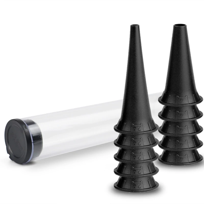10PCS Box Adult Child Reusable Medical Speculum Replacement Accessory Disposable Nozzle Earmuff Ear Otoscope Specula Tip Cone D2
10PCS Box Adult Child Reusable Medical Speculum Replacement Accessory Disposable Nozzle Earmuff Ear Otoscope Specula Tip Cone D2