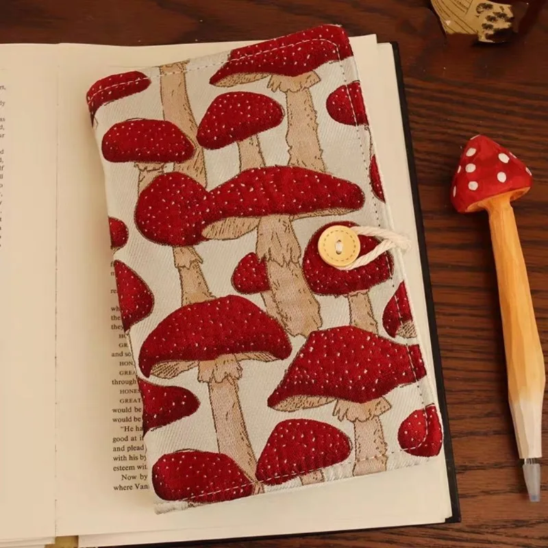 A5 A6 Cute Red Mushroom Loose Leaf Notebook Handmade Artistic Journal Diary Portable Notepad
A5 A6 Cute Red Mushroom Loose Leaf Notebook Handmade Artistic Journal Diary Portable Notepad