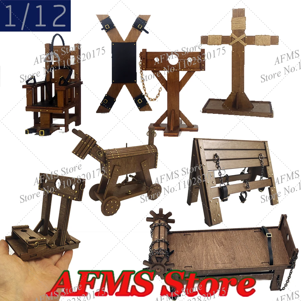 1/12 Scale Mobile Suit Girl Chains Electric Chairs Torture Devices Prison Dungeon Scene Accessory Fit 6" Action Figure Soldier
1/12 Scale Mobile Suit Girl Chains Electric Chairs Torture Devices Prison Dungeon Scene Accessory Fit 6" Action Figure Soldier