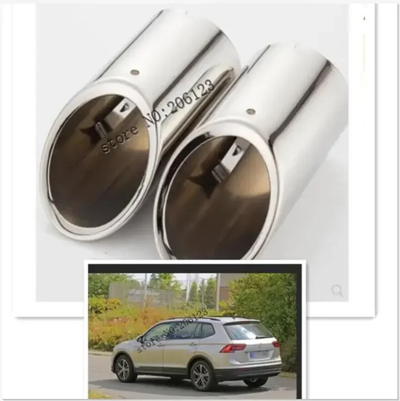 2x Exclusive Car Styling S'Steel Exhaust Muffler Tip Tail Pipe Trim Auto Accessories For VW Tiguan 2 2017 2018 2019
2x Exclusive Car Styling S'Steel Exhaust Muffler Tip Tail Pipe Trim Auto Accessories For VW Tiguan 2 2017 2018 2019