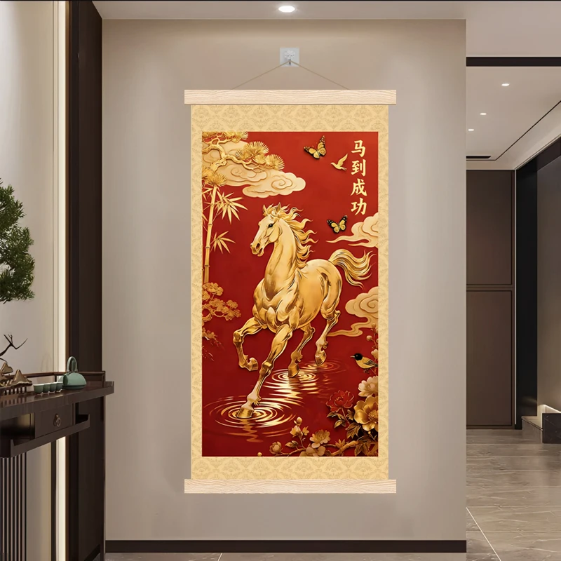 Chinese Style Successful Decorative Painting Wall Art for Bedroom Living Room Oil Canvas Roll Scroll Modern Home Decor
Chinese Style Successful Decorative Painting Wall Art for Bedroom Living Room Oil Canvas Roll Scroll Modern Home Decor