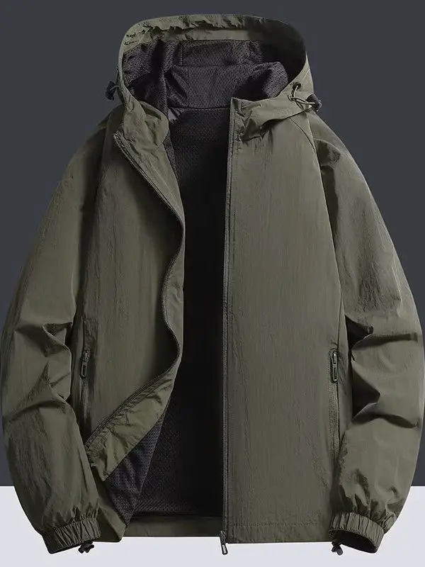 Men's Casual Spor Windproof Jaet Outdoor Leisure Faionable Coat Spring Autumn Mountain Series Loose Fit New Sle
Men's Casual Spor Windproof Jaet Outdoor Leisure Faionable Coat Spring Autumn Mountain Series Loose Fit New Sle