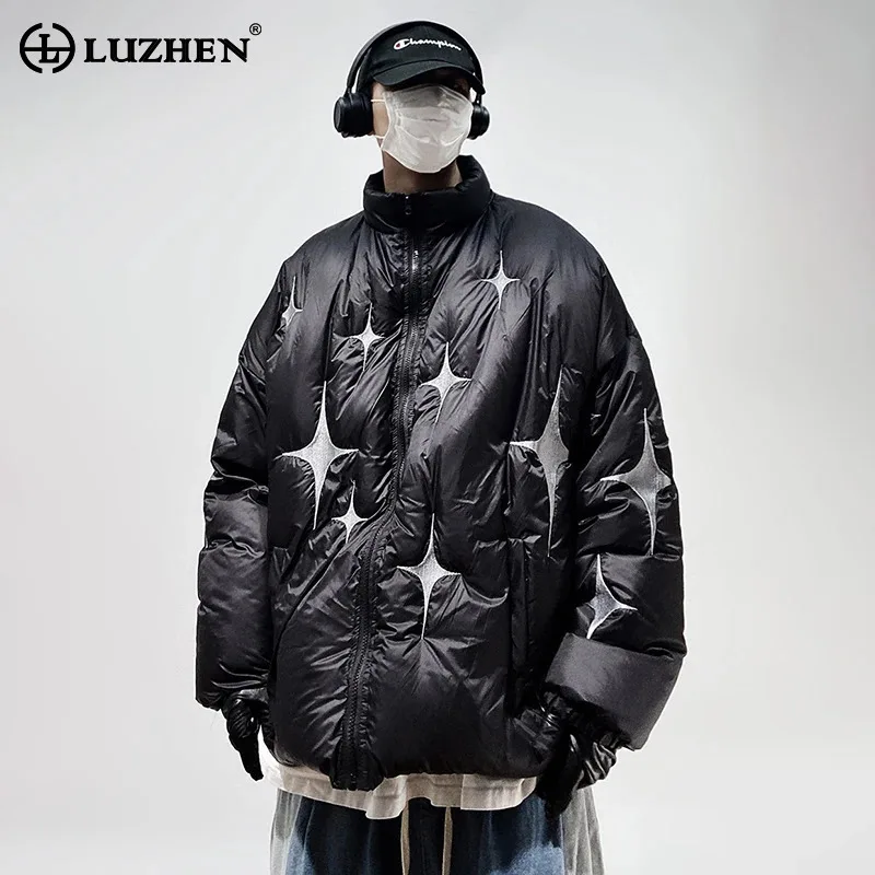 LUZHEN контраст 202, лоскутное новое узором, индивидуальный дизайн, цветное теплое стеганое пальто, мужская модная уличная повседневная парка JY4726
LUZHEN контраст 202, лоскутное новое узором, индивидуальный дизайн, цветное теплое стеганое пальто, мужская модная уличная повседневная парка JY4726