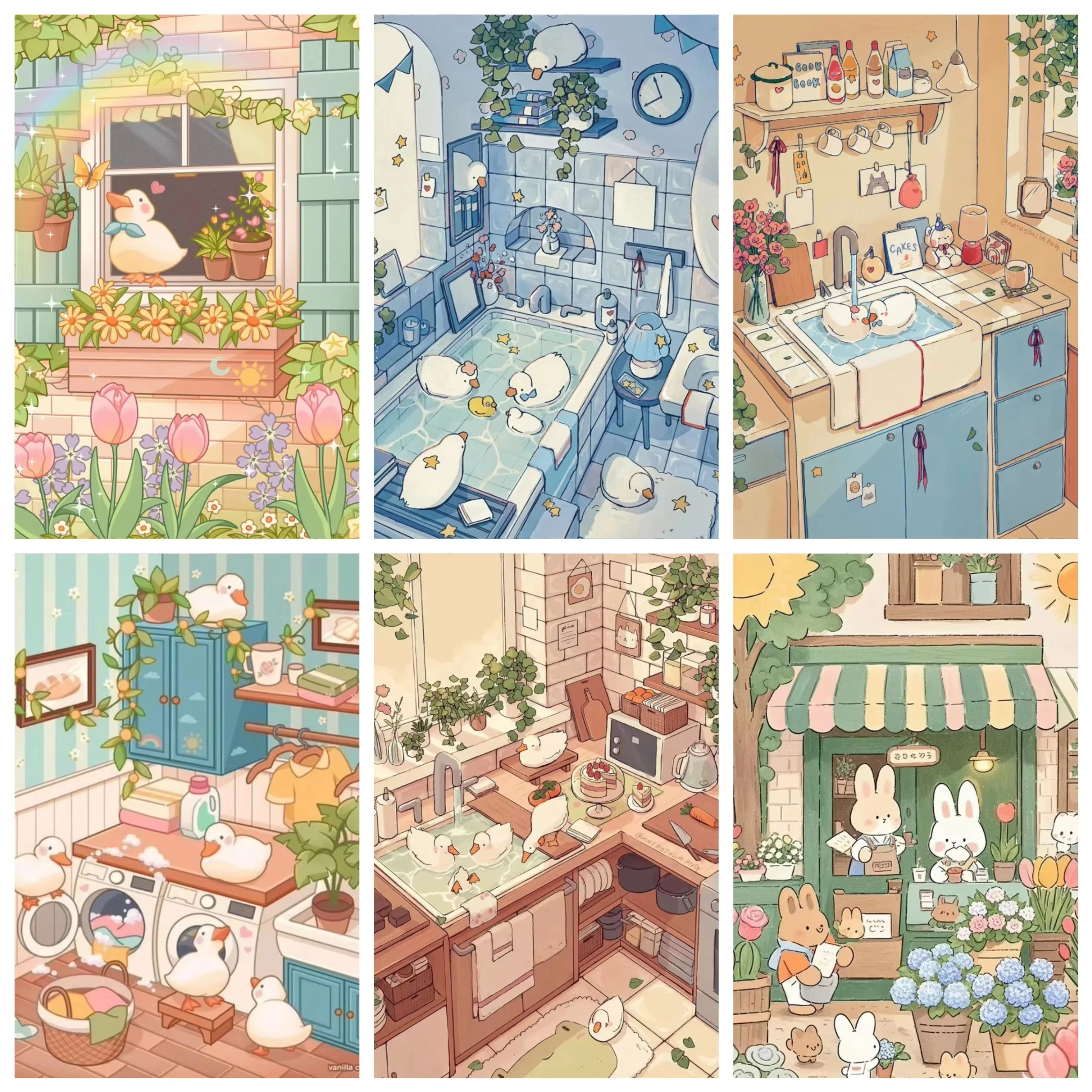 500/1000/1200/2000PCS Jigsaw Puzzle Adorable Duck Cartoon Animal Cute Scene For Adults Great Weekend Relaxation And Family Gift
500/1000/1200/2000PCS Jigsaw Puzzle Adorable Duck Cartoon Animal Cute Scene For Adults Great Weekend Relaxation And Family Gift