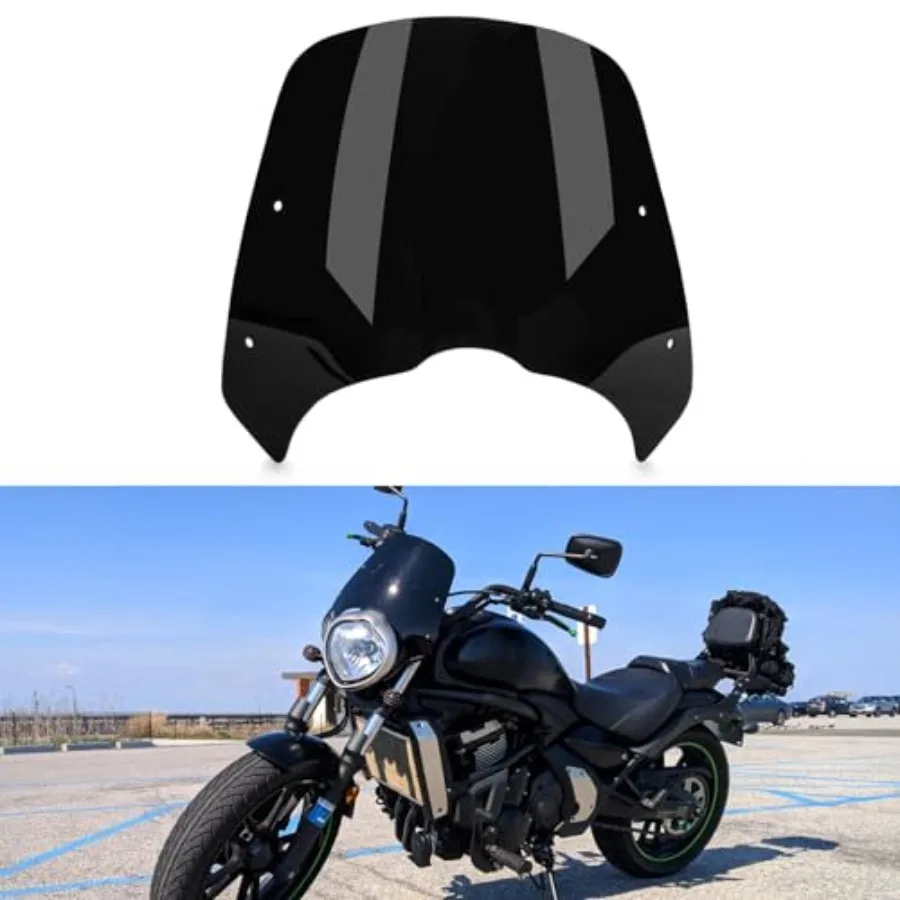 Лобовое стекло для Vulcan 650 S650 EN650 2015 2016 2017 2018 2019 2020 2022 2023 2024 2025 Переднее лобовое стекло мотоцикла w 
Лобовое стекло для Vulcan 650 S650 EN650 2015 2016 2017 2018 2019 2020 2022 2023 2024 2025 Переднее лобовое стекло мотоцикла w