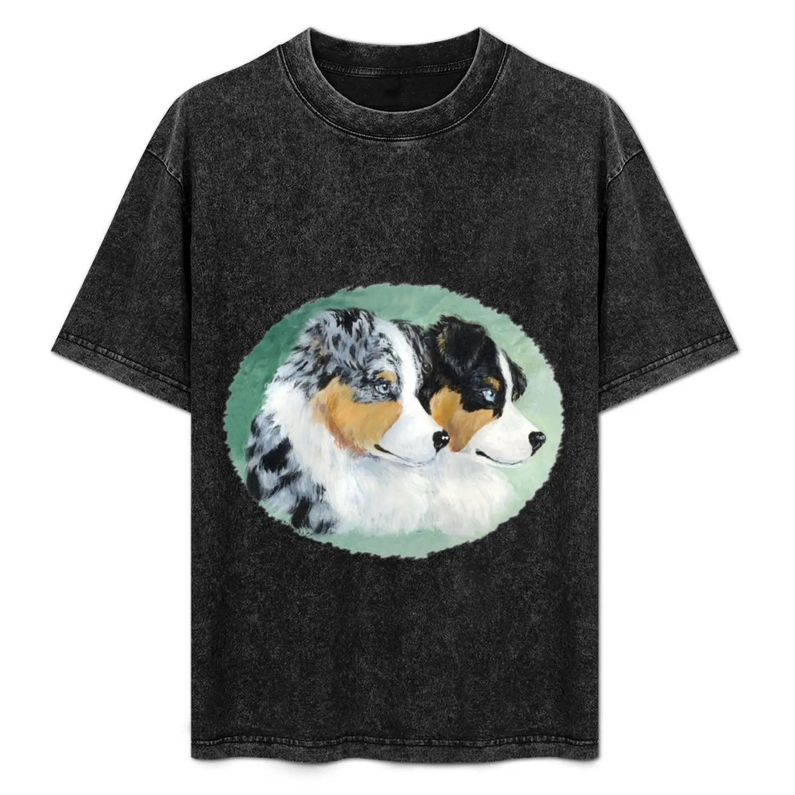 Perfect Pair - Australian Shepherds T-Shirt Gym Exercise Short Sleeve T-Shirt
Perfect Pair - Australian Shepherds T-Shirt Gym Exercise Short Sleeve T-Shirt