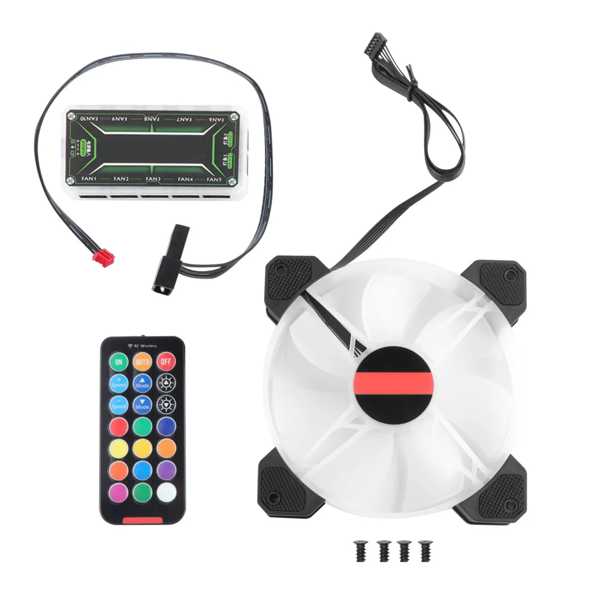 3Pcs 120Mm Rgb Computer Fan Elegant Colorful Design Adjustable Rubber Pads High Grade Material Pc Cooling Fan Rgb
3Pcs 120Mm Rgb Computer Fan Elegant Colorful Design Adjustable Rubber Pads High Grade Material Pc Cooling Fan Rgb