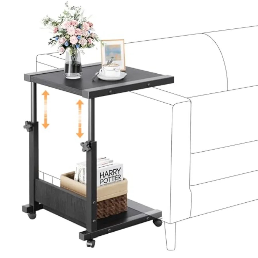 Hospital Bedside Table with Wheels Adjustable Height Sofa Side Rolling Hospital Table Mobile Computer Desk Laptop Table for Liv
Hospital Bedside Table with Wheels Adjustable Height Sofa Side Rolling Hospital Table Mobile Computer Desk Laptop Table for Liv