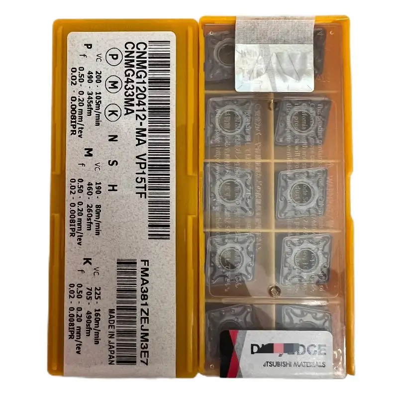 10pcs/box CNMG120412-MA VP15TF/CNMG120412 UC5115
10pcs/box CNMG120412-MA VP15TF/CNMG120412 UC5115