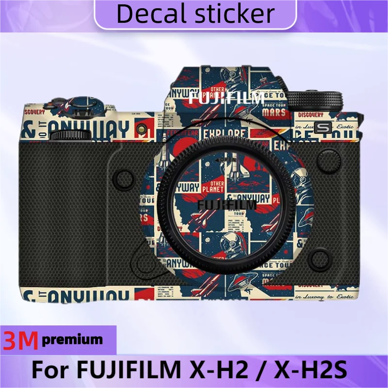For FUJIFILM X-H2 / X-H2S Camera Sticker Protective Skin Decal Vinyl Wrap Film Anti-Scratch Protector Coat XH2 XHS2
For FUJIFILM X-H2 / X-H2S Camera Sticker Protective Skin Decal Vinyl Wrap Film Anti-Scratch Protector Coat XH2 XHS2