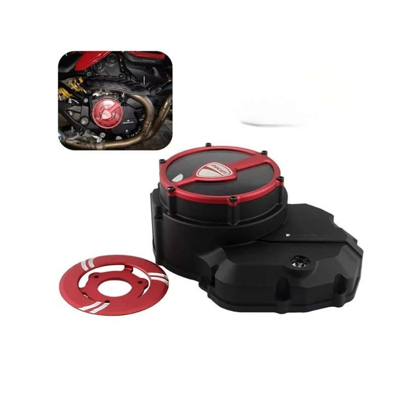 Motorc ycle Engine Magneto Cover for Ducati Monster821 Scrambler 800 Modified Transparent Clutch Cover Engine Side Cover Magneto
Motorc ycle Engine Magneto Cover for Ducati Monster821 Scrambler 800 Modified Transparent Clutch Cover Engine Side Cover Magneto