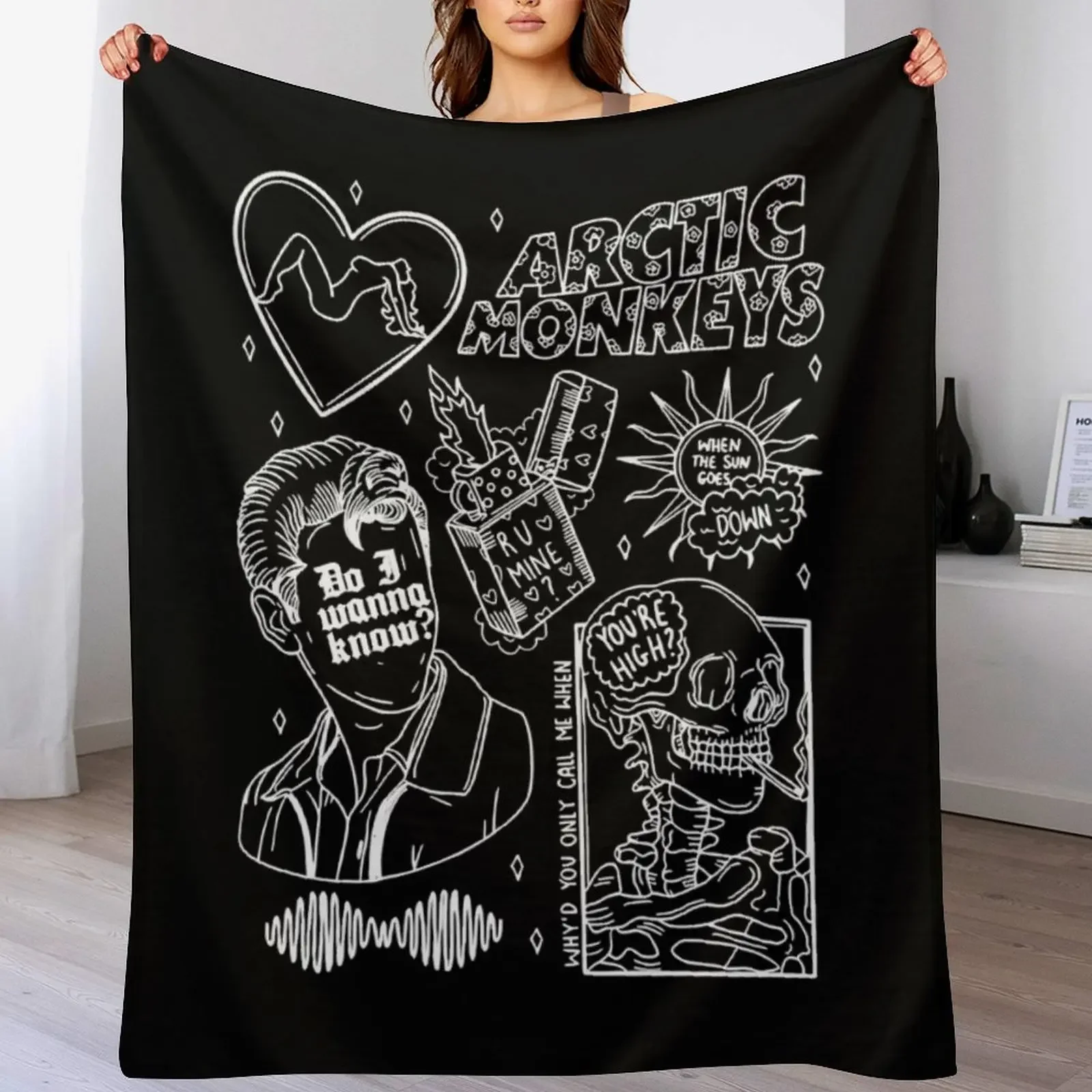 Arctic Monkeys Band, Arctic Monkeys 2022 Tour Throw Blanket decorative Summer Hairy Cute Blankets
Arctic Monkeys Band, Arctic Monkeys 2022 Tour Throw Blanket decorative Summer Hairy Cute Blankets