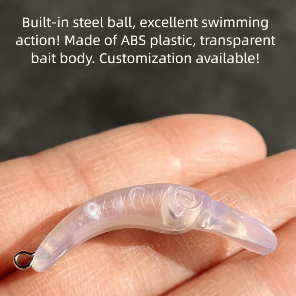 4CM Size Floating Crankbait Blanks 1.1G Weight 10pcs Set Fishing Wobblers Small Size Minnow Shape Unpainted Minnow Lure
4CM Size Floating Crankbait Blanks 1.1G Weight 10pcs Set Fishing Wobblers Small Size Minnow Shape Unpainted Minnow Lure